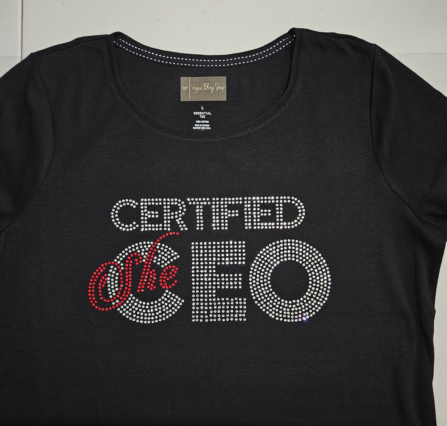 Certified She CEO Rhinestone