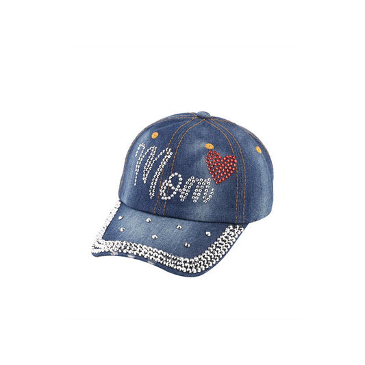 *NEW* Studded Mom Denim Cap