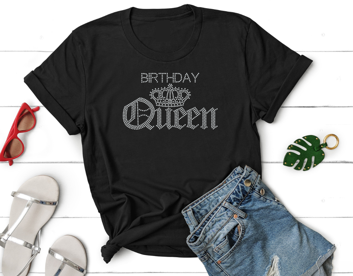 Birthday Queen Rhinestone