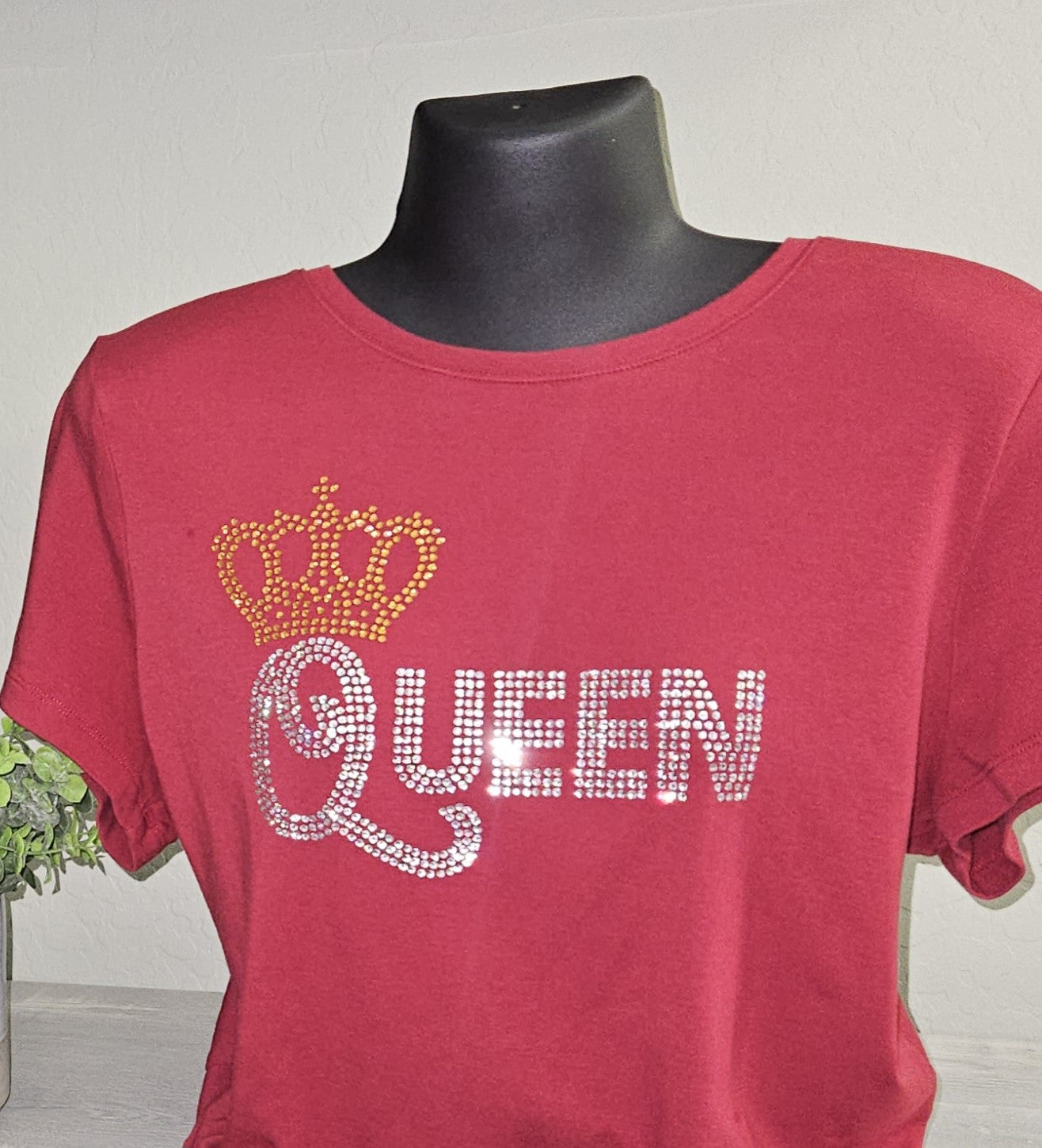 Royal Queen - Red Rhinestone