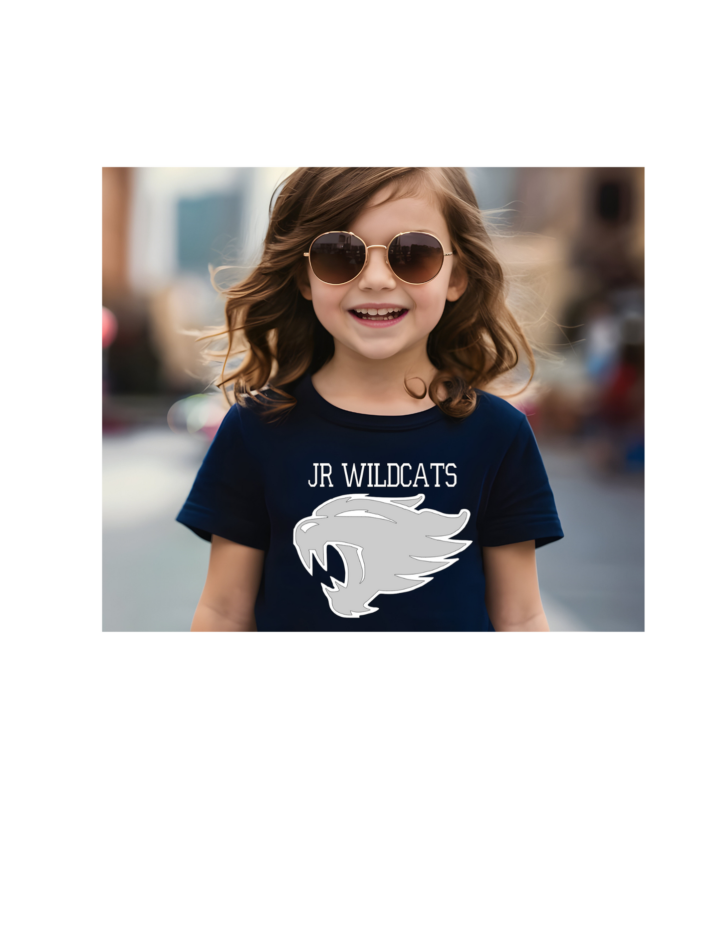 JR WILDCATS UNISEX TEES (ALL SIZES) VINYL & RHINESTONE