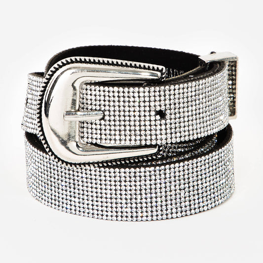 Pave Rhinestone Belt